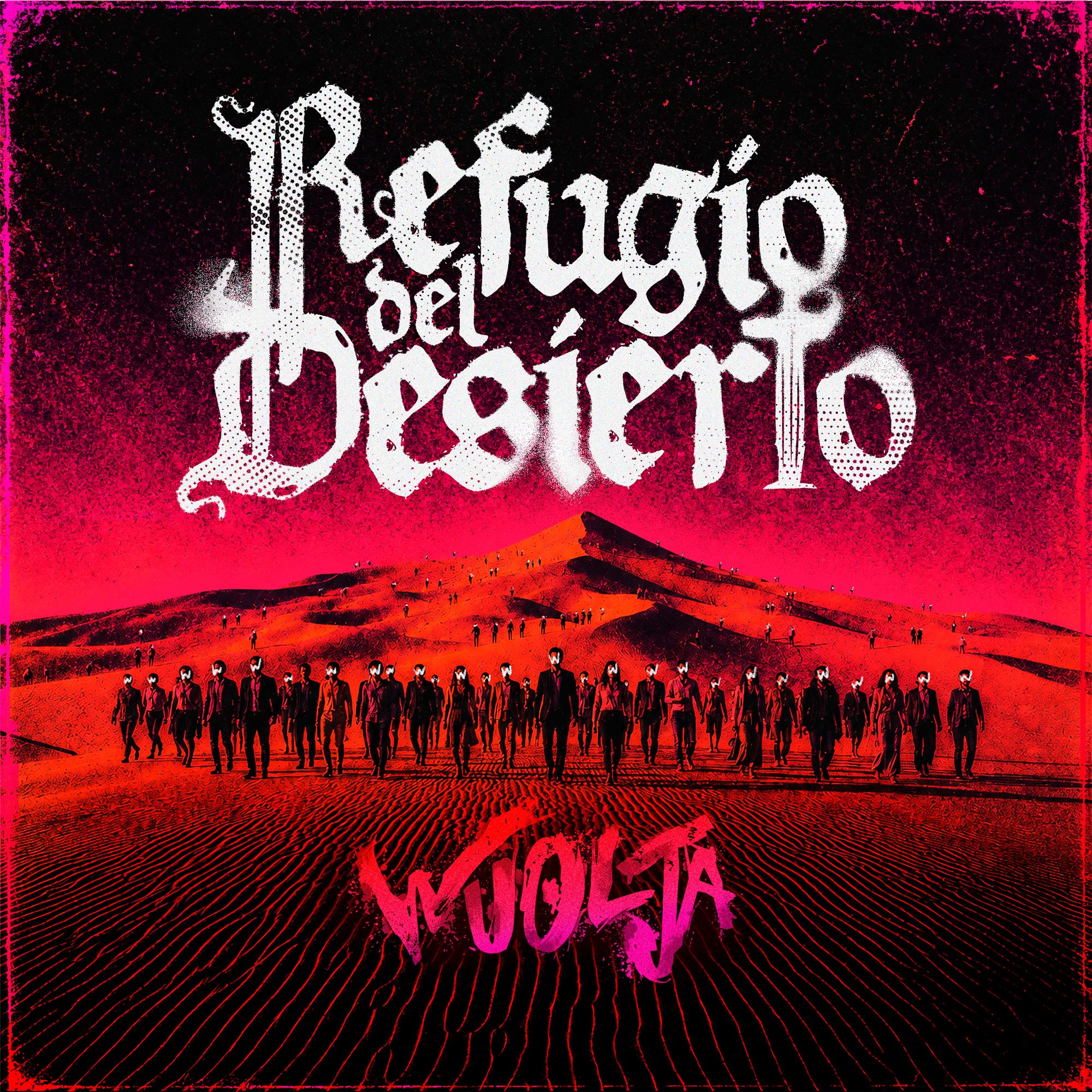 Portada del single Refugio del Desierto, de Wuolja